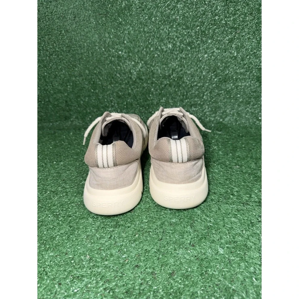 Sperry Captain's Moc Mens Size 9.5 Beige Slip On Boat Shoes Comfort Sneakers